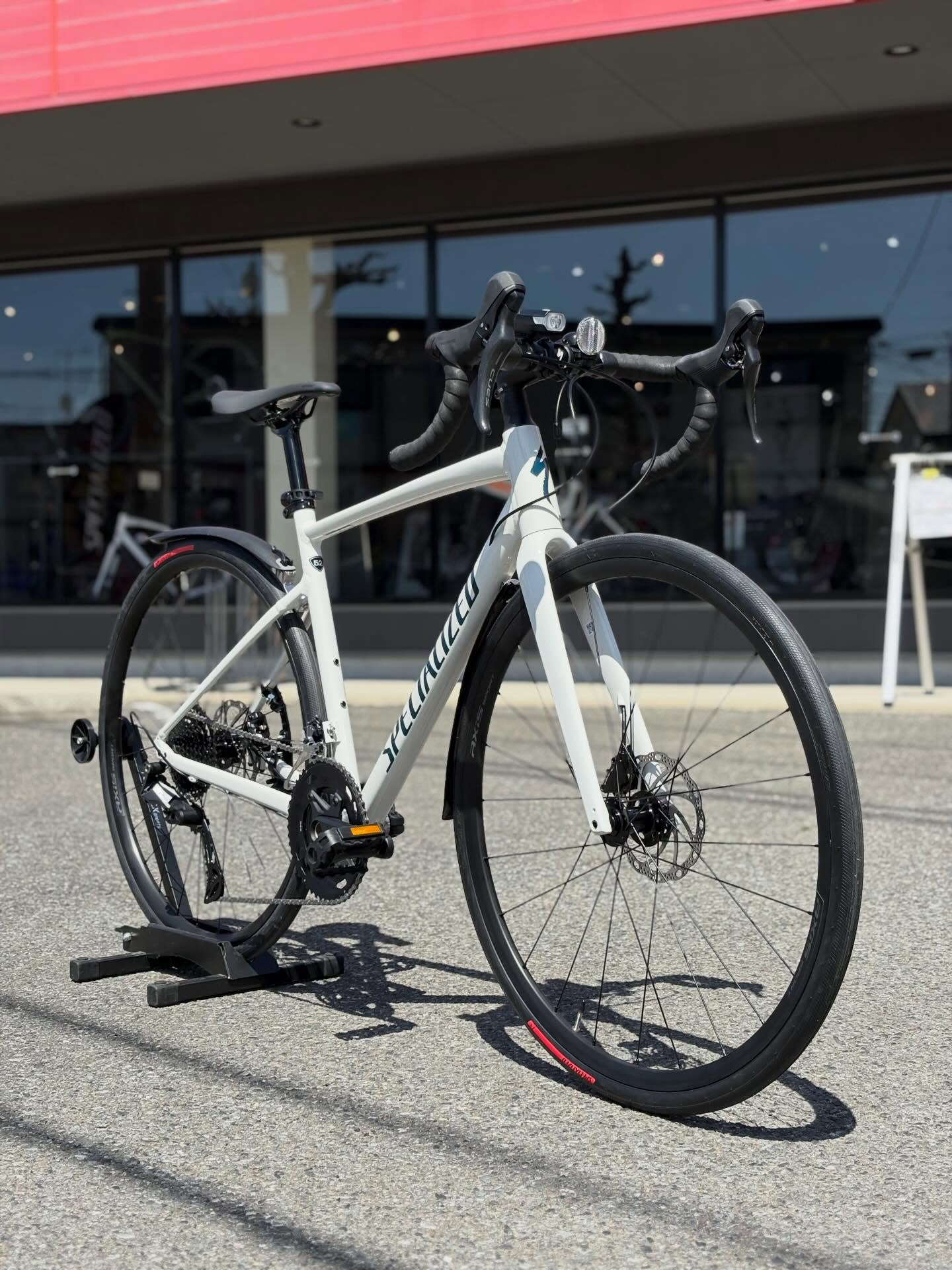 ロードバイクを通学仕様に🚲
