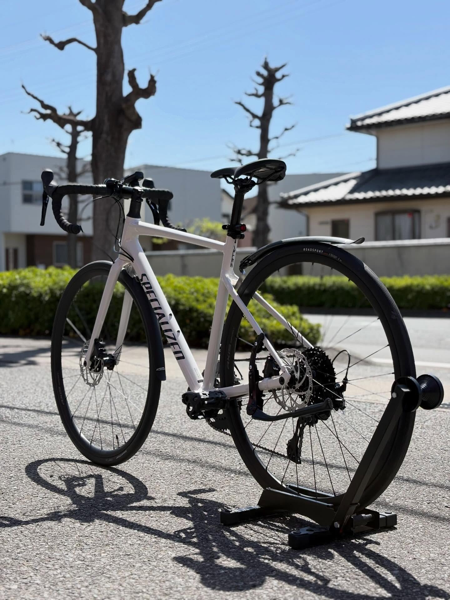 ロードバイクを通学仕様に🚲