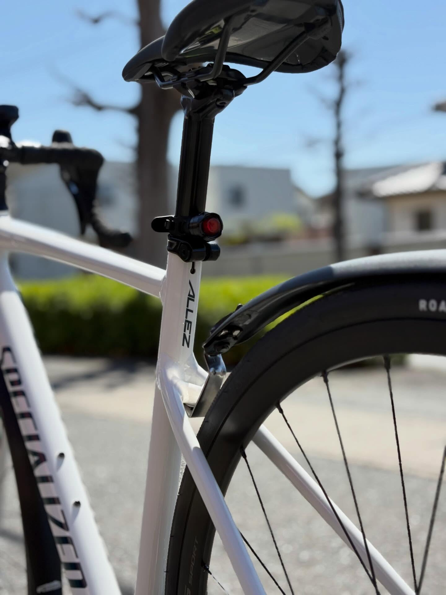 ロードバイクを通学仕様に🚲