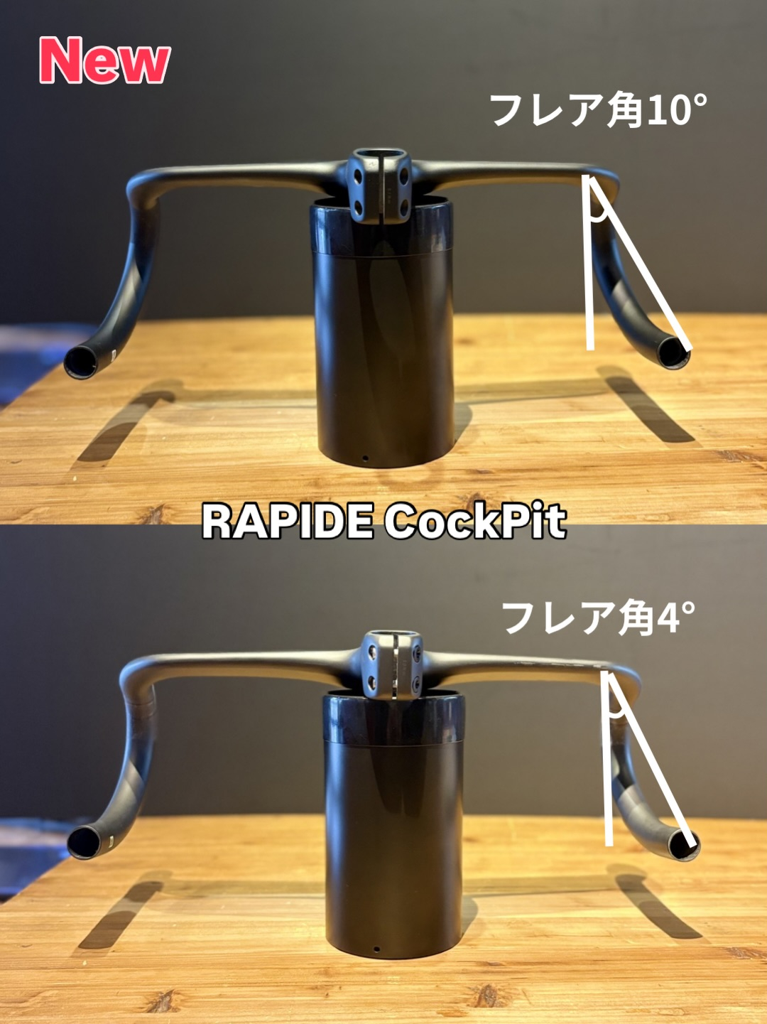 🛎️人気のCockPitハンドルにフレア登場‼️