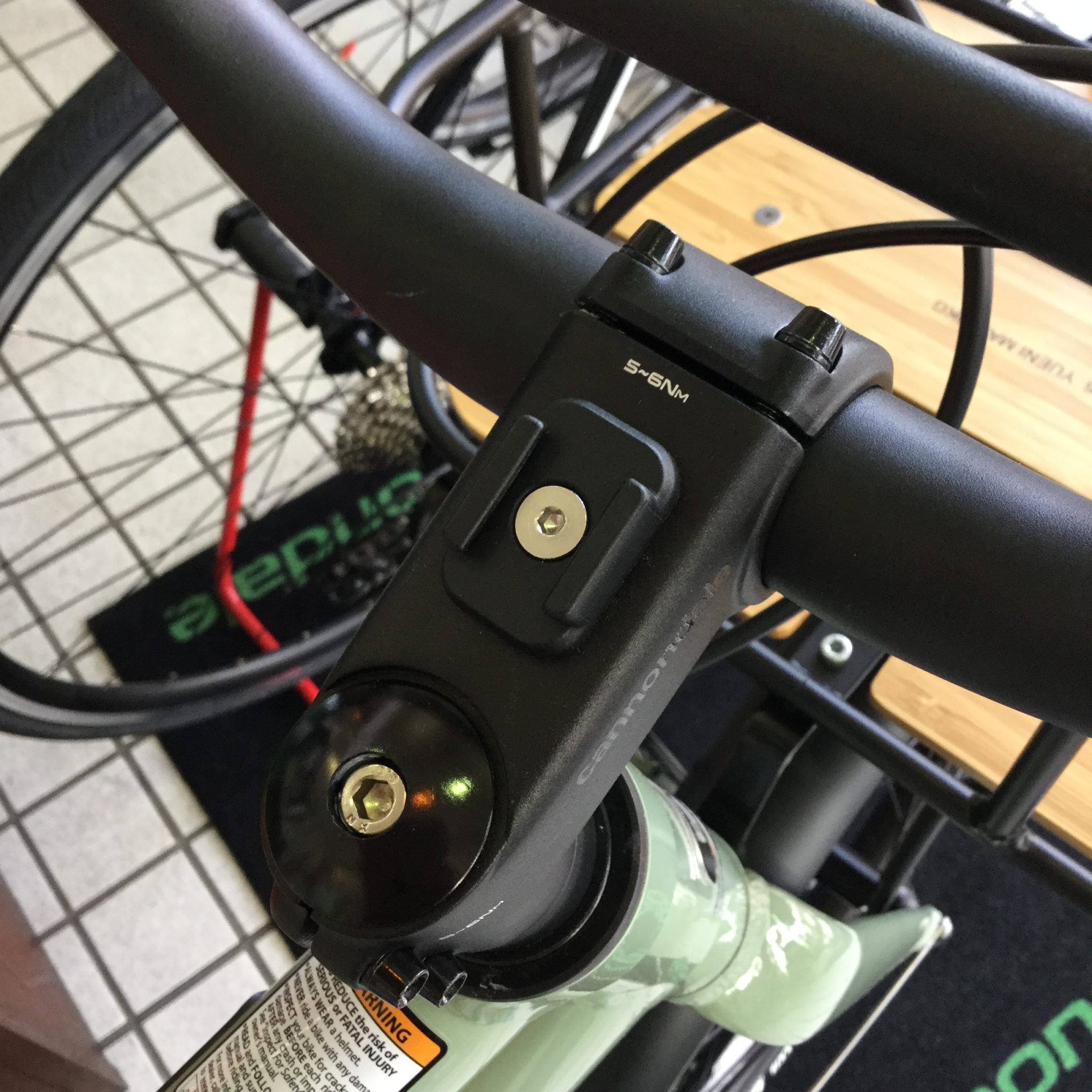 cannondale three stem